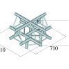 ALUTRUSS TRILOCK 6082AC-52 5-Way Piece /