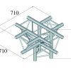 ALUTRUSS TRILOCK 6082AC-53 5-Way Piece /