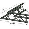ALUTRUSS TRILOCK S-PAC 20 2-Way Corner 60° black