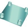 ALUTRUSS QUADLOCK End Plate QQGP