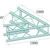 ALUTRUSS QUADLOCK S6082C-20 2-Way Corner 60°