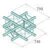 ALUTRUSS QUADLOCK 6082C-41 4-Way Cross Piece