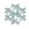 ALUTRUSS QUADLOCK QL-ET34 C-41 4-Way Cross Piece