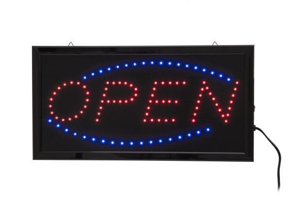 EUROLITE LED Sign OPEN classic
