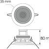 OMNITRONIC CS-4S Ceiling Speaker black