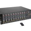 OMNITRONIC RM-1422FXA USB Rack Power Mixer