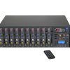 OMNITRONIC RM-1422FXA USB Rack Power Mixer