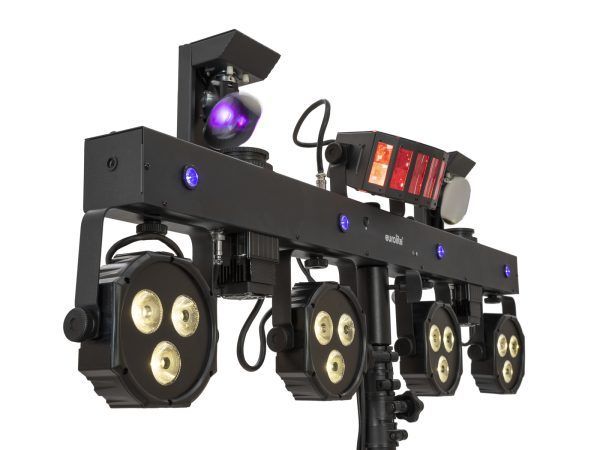 Fényszett fénygarnitúra show fény EUROLITE LED KLS Scan Next FX Compact Light Set