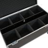 ROADINGER Flightcase 8x LED IP PAR 7x8W QCL/7x9W SCL with wheels