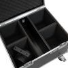 ROADINGER Flightcase 4x LED IP PAR 7x8W QCL/7x9W SCL with wheels