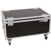 ROADINGER Flightcase 8x LED IP PAR 12x8W QCL/12x9 SQL Spot with wheels