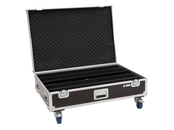 Szállítóbox LED BAR fényeffekthez ROADINGER Flightcase 4x LED IP T-PIX 8 QCL/T-PIX 12 HCL with wheels