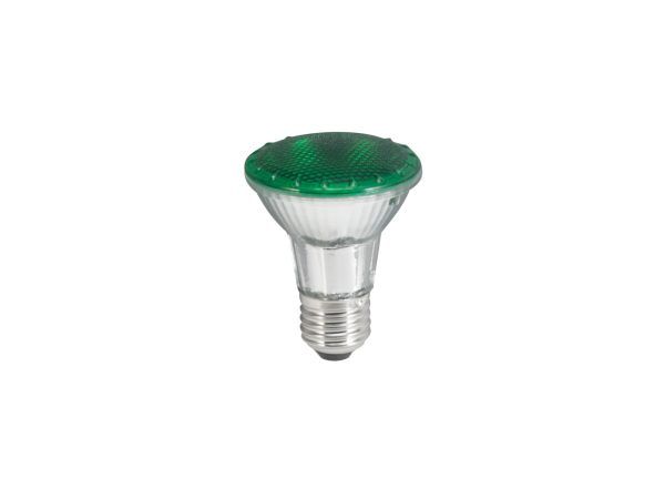 PAR 20 izzó zöld OMNILUX PAR-20 230V SMD 6W E-27 LED green
