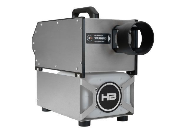 HAZEBASE ultimate KÖDGÉP 3300W HAZEBASE ultimate fog machine 3300W IP64 DMX with 2 sec. head-up time