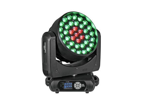 Mozgófejes RGBW WASH Robotlámpa EUROLITE LED TMH-W555 Moving Head Wash Zoom