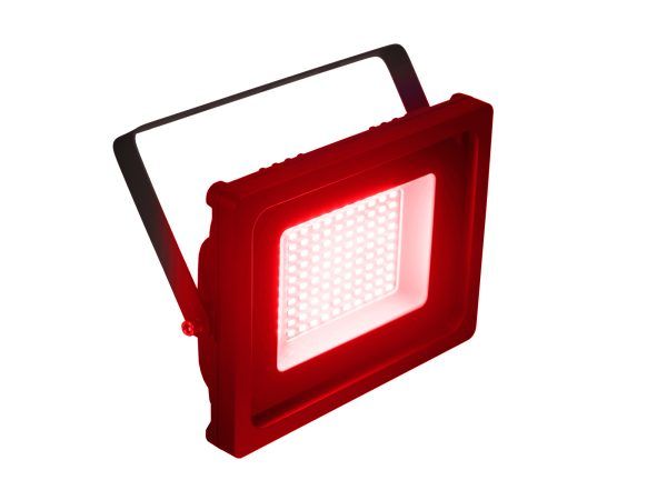Kültéri reflektor 100LEDES piros EUROLITE LED IP FL-50 SMD red