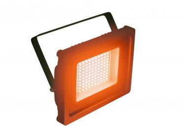 Kültéri reflektor 100LEDES narancs EUROLITE LED IP FL-50 SMD orange