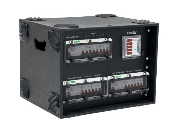 EUROLITE 63A mobil tápegység EUROLITE SBM-63B Power Distributor