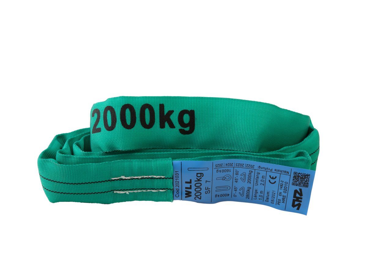 SHZ HEVEDER 2000kg 1m - Round Sling 1m, max. Load 2000KG