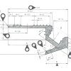 EUROLITE Step Profile for LED Strip black 2m