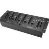OMNITRONIC PM-444Pi 4-Channel DJ Mixer with Player & USB Interface