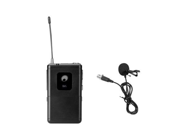 OMNITRONIC UHF-E Series Bodypack 529.7MHz + Lavalier Microphone