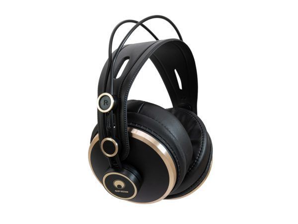 Professzionális stúdió monitoring fejhallgató OMNITRONIC SHP-950M Deluxe Monitoring Headphone