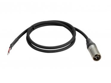 PSSO DMX cable XLR 3pol male/cable wires