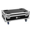 ROADINGER Flightcase 6x AKKU IP UP-4 Plus HCL Spot WDMX with Charging Function