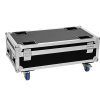 ROADINGER Flightcase 6x AKKU IP UP-4 Plus HCL Spot WDMX with Charging Function