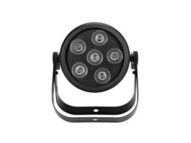 EUROLITE LED Silent Par 6 QCL floor bl
