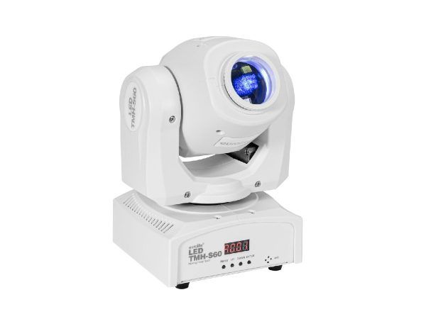 Gobós spot robotlámpa EUROLITE LED TMH-S60 Moving Head Spot wh