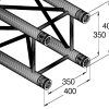 ALUTRUSS QUADLOCK GL400-1500 4-Way Cross Beam