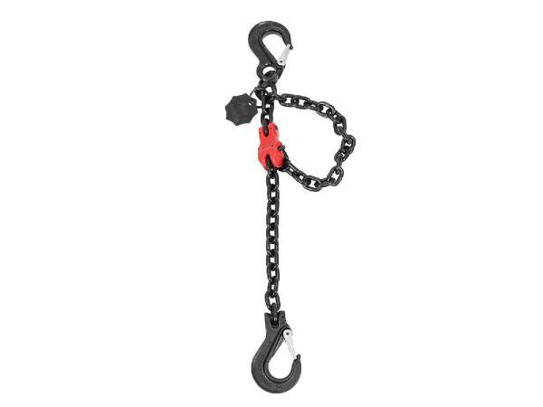 Láncheveder rögzítővel SAFETEX Chain Sling 1leg with clevis shortening clutches locked 1m WLL2000kg