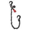 SAFETEX Chain Sling 1leg with clevis shortening clutches locked 1m WLL2000kg