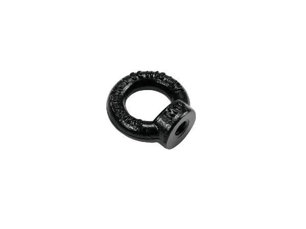 SAFETEX Ring Nut M10 black galvanized DIN 582