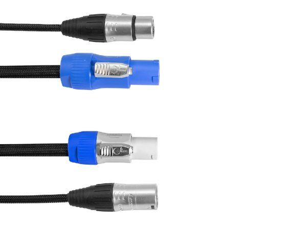 EUROLITE Combi Cable DMX P-Con/5 pin XLR 5m