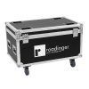 ROADINGER Flightcase 4x LED IP Atmo Blinder 9