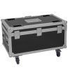 ROADINGER Flightcase 4x Multiflood IP 8x10W RGBW Wash
