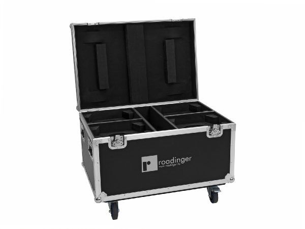 ROADINGER Flightcase 4x EYE-740 MK2 with wheels
