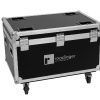 ROADINGER Flightcase 4x EYE-740 MK2 with wheels