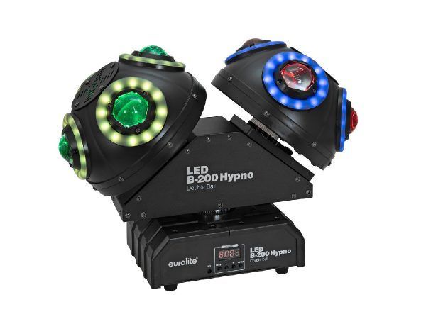EUROLITE LED B-200 Hypno Double Ball Beam Effect