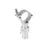EUROLITE TPZ-1 Clamp with TV-pin silver