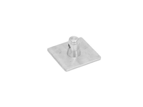 ALUTRUSS SINGLELOCK Base Plate M-10 (square) MALE