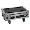 ROADINGER Flightcase 8x AKKU Mini IP UP-4 QCL Spot MK2 with charging function