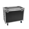 ROADINGER Flightcase 2x IP TMH-H760 with wheels