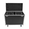 ROADINGER Flightcase 2x IP TMH-H760 with wheels