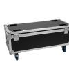 ROADINGER Flightcase 2x LED TMH Bar-S120 with wheels