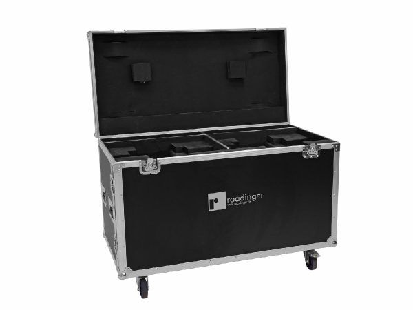 ROADINGER Flightcase 2x DMH-640 with wheels