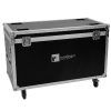 ROADINGER Flightcase 2x DMH-640 with wheels